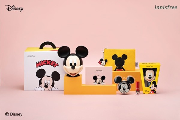 ▲ 이니스프리, 2020년 쥐띠 해 맞이 '미키 박스' 출시... 미키 마우스가 한가득 (사진=이니스프리)