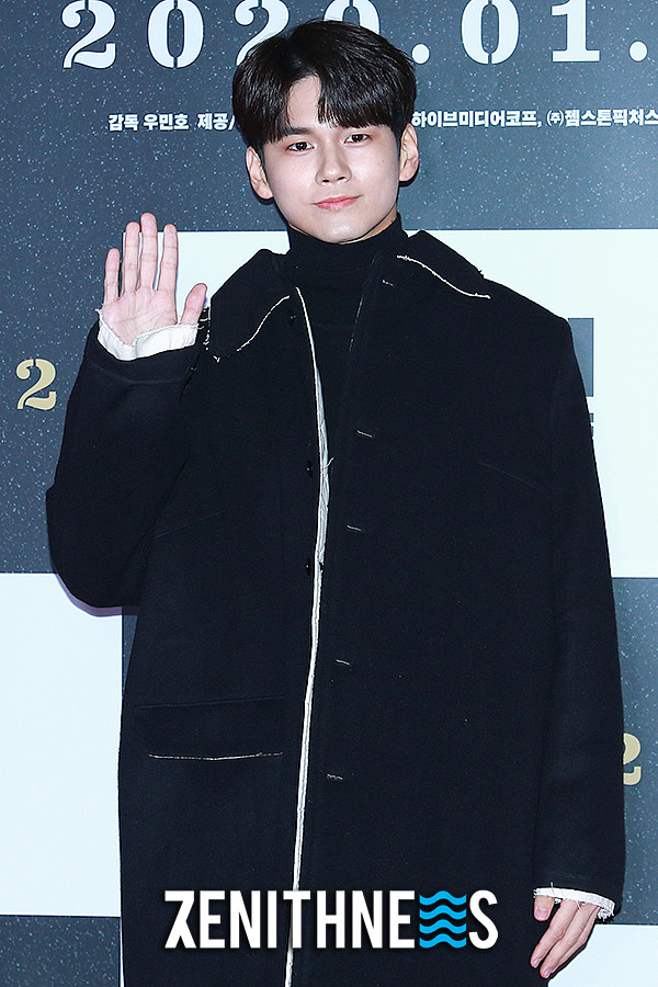 ▲ 옹성우 ‘옹골한 이목구비’ (사진=문찬희 기자)